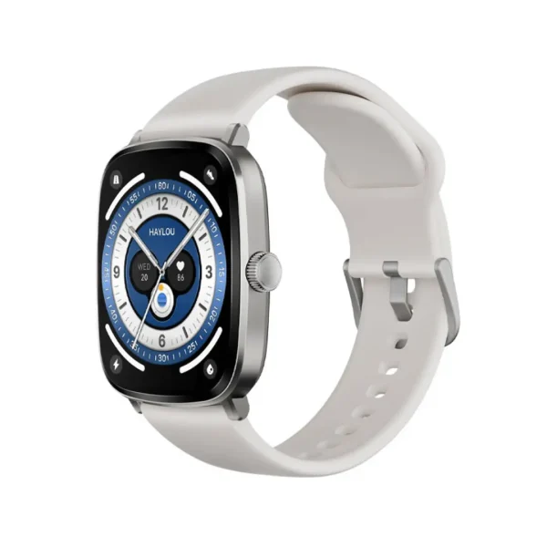 Haylou RS5 Bluetooth Calling Smart Watch – Silver