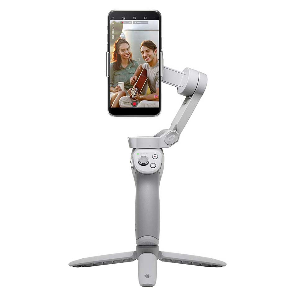 DJI OM 4 Smartphone 3-Axis Gimbal Stabilizer with Grip Tripod