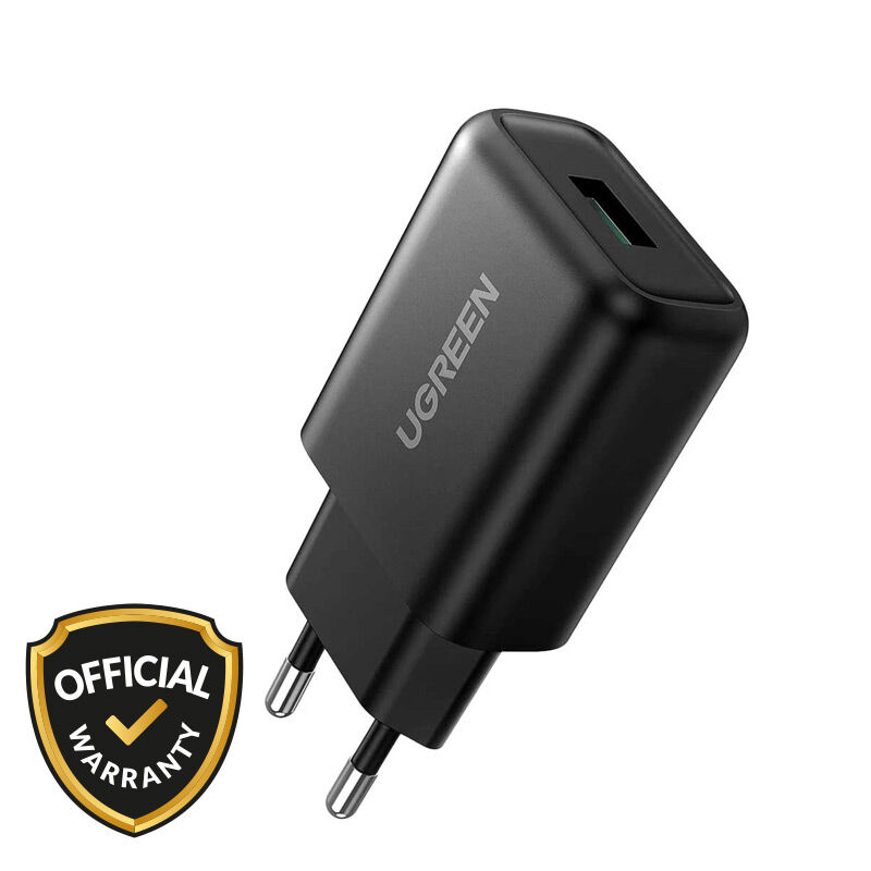 UGREEN CD122 18W QC3.0 USB Fast Charger EU (70273)