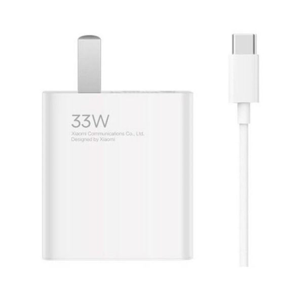 Xiaomi 33W Fast Charger with Type-C Cable-White