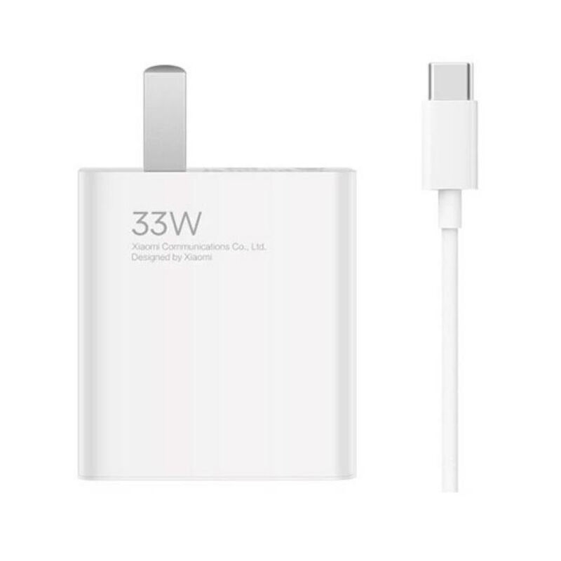 Xiaomi 33W Fast Charger with Type-C Cable-White