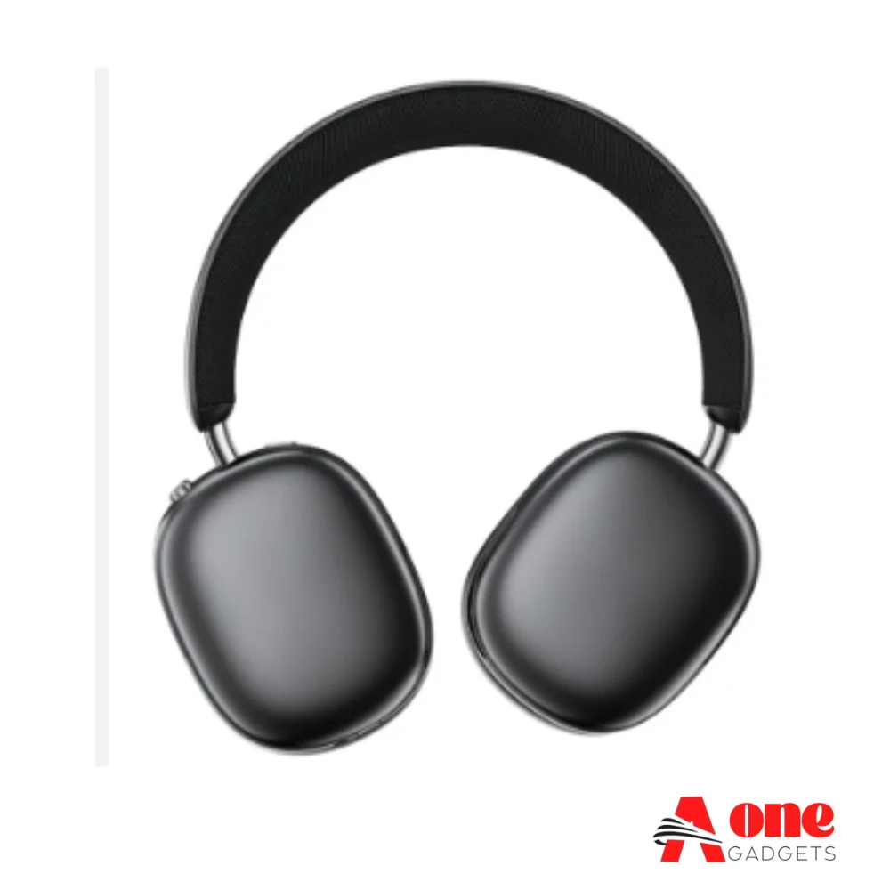 ACEFAST H9 Active Noise Cancelling Headphones Wireless Over-Ear Headsetwith Multi-Function Button – Grey