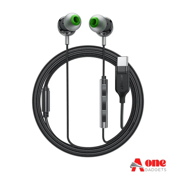 ACEFAST L5 USB C In Ear Wired Earphones with Mic