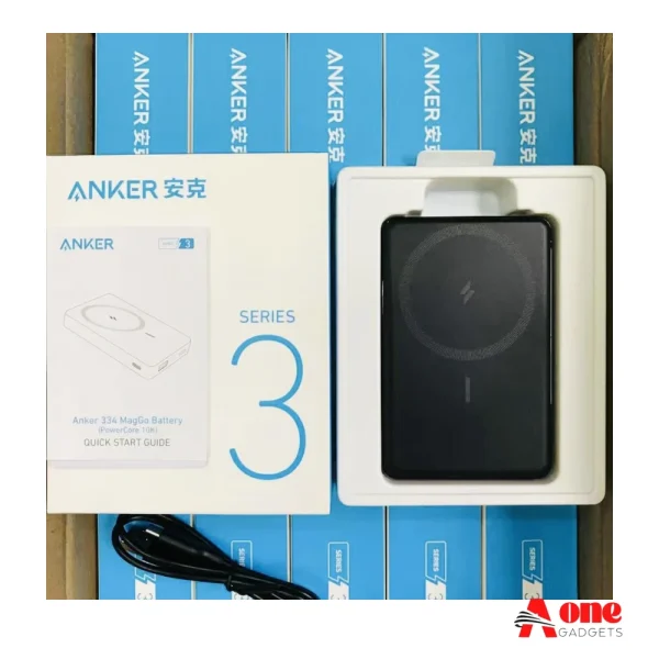 Anker Maggo 333 Magnetic Wireless Charging 10000mAh Magsafe Power Bank (A1652)