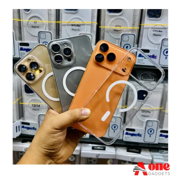 Anti Yellow Premium iPhone MagSafe Hybrid PC Case. Case
