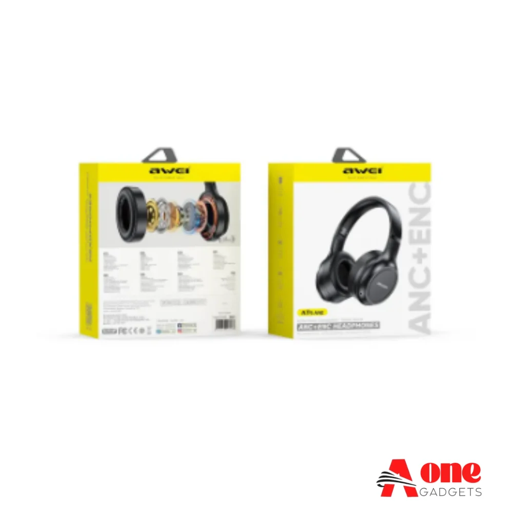 Awei AT5 ANC ENC Wireless Headset