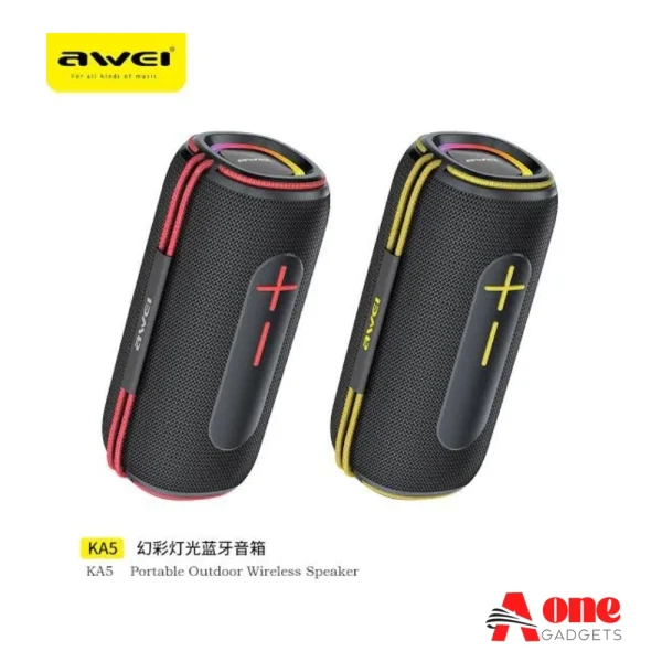 Awei KA5 20W Portable bluetooth Speaker – 2400mah