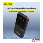 Awei P10K 10000mah 22.5W Fast Charging Digital Display Power Bank