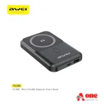 AWEI P139K 10000mAh Fast Charging 22.5W Power Bank 15W Wireless Magnetic With Stand