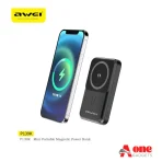 AWEI P139K 10000mAh Fast Charging 22.5W Power Bank 15W Wireless Magnetic With Stand