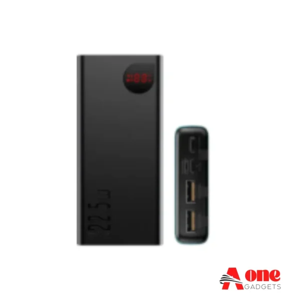 Baseus 20000mah Adaman Metal Fast Charging Power Bank Black (22.5W)
