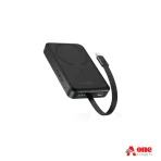 Baseus Magnetic Mini 30W Wireless Fast Charge Power Bank with Built-in Cable - 10000mAh