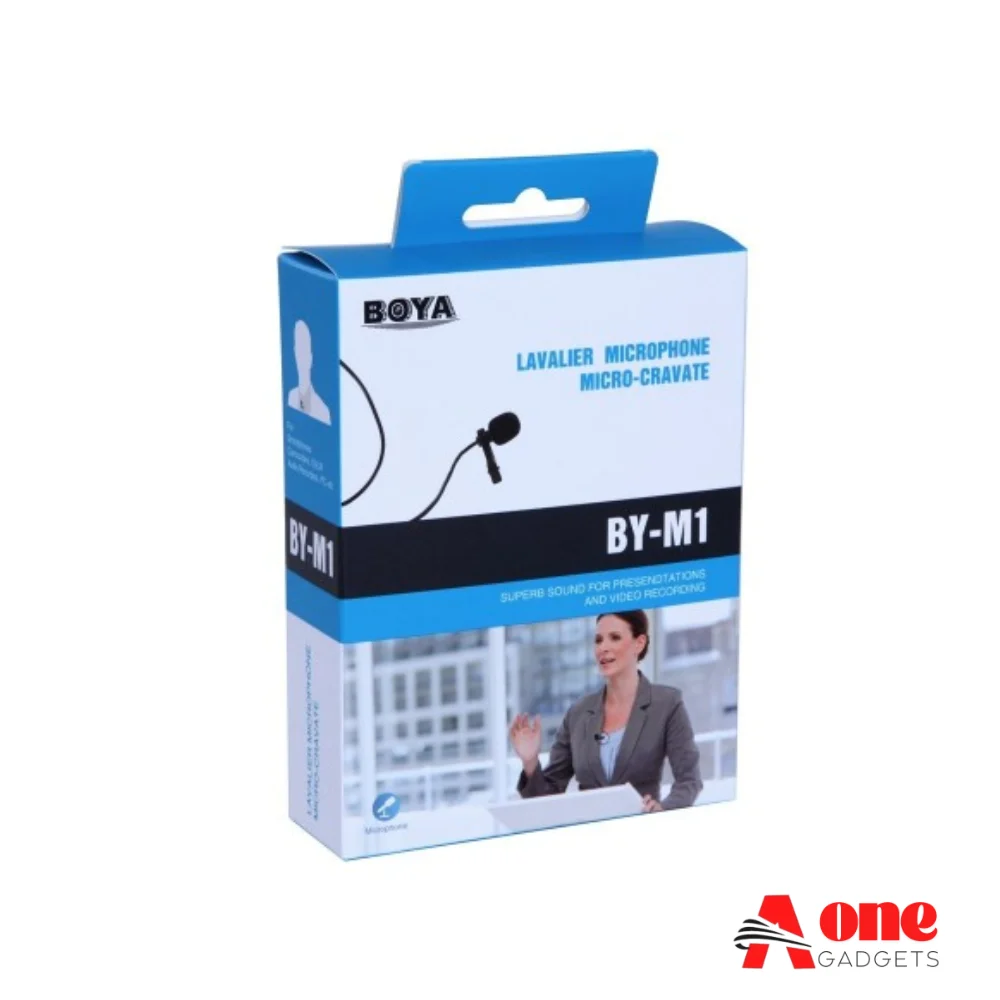 boya-by-m1-omnidirectional-lavalier-microphone-original-a-one Boya BY-M1 Omnidirectional Lavalier Microphone (Original)