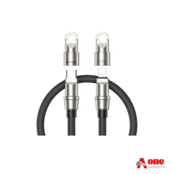BWOO BO-X309 Type-C to Lightning Cable - 27W