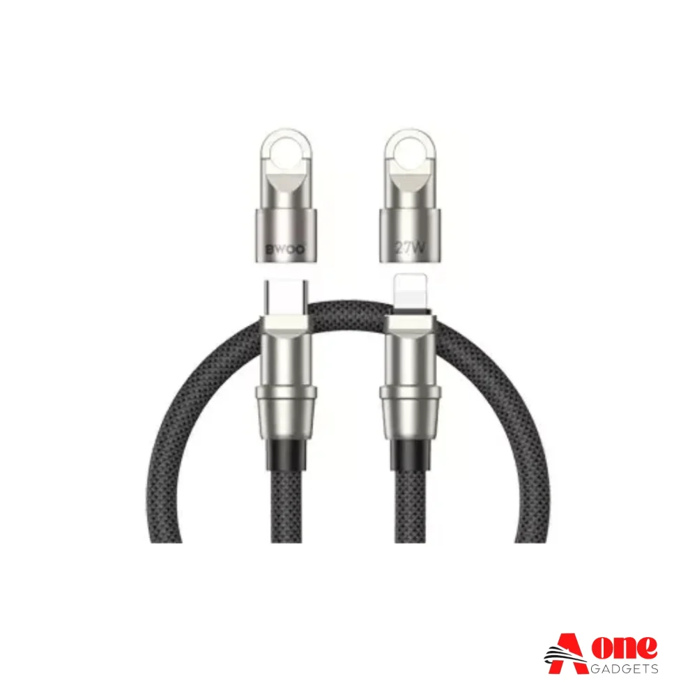 bwoo-bo-x309-type-c-to-lightning-cable-27w-a-one BWOO BO-X309 Type-C to Lightning Cable - 27W