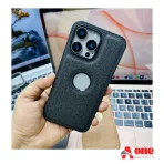 Cloth, Texture Logo Cut Case