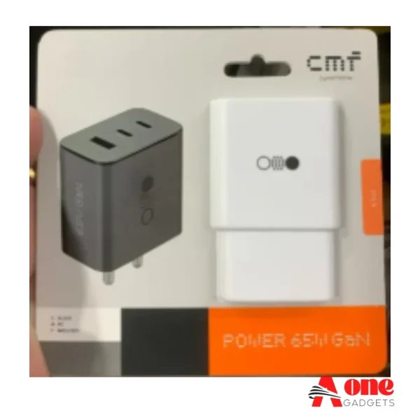 CMF By Nothing 65W GaN Charger Three Port