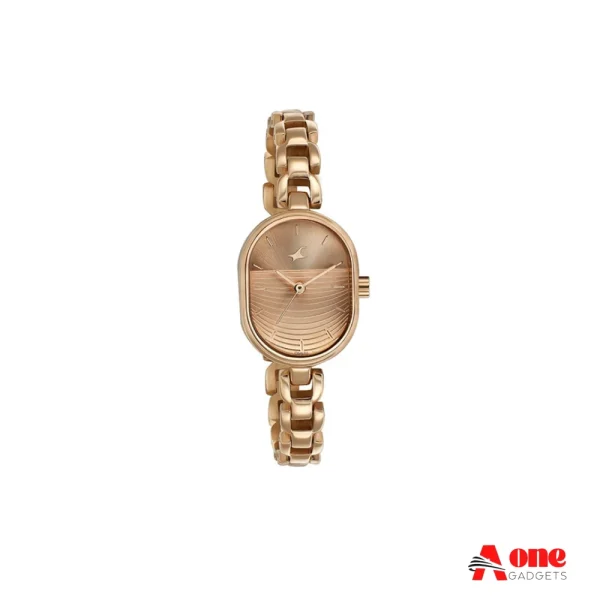Fastrack Style Up 6258WM01 Quartz Analog Metal Strap Women's Watch