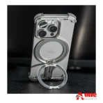 Flexible Shockproof Highly Metal Protective Pivot Guard Wireless Magnetic Ring Stand Anti Scratch Case