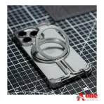 Flexible Shockproof Highly Metal Protective Pivot Guard Wireless Magnetic Ring Stand Anti Scratch Case