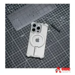 Flexible Shockproof Highly Metal Protective Pivot Guard Wireless Magnetic Ring Stand Anti Scratch Case