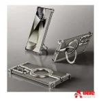 Flexible Shockproof Highly Metal Protective Pivot Guard Wireless Magnetic Ring Stand Anti Scratch Case