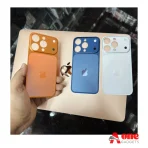 Gorilla Glass Metal Back Shell iPhone Update ⬆️ 17pro Max and 17pro (No Have Bupmer) Only Back Sell 790 Tkside 1190tk Total )
