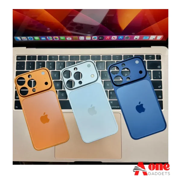 Gorilla Glass Metal Back Shell iPhone Update ⬆️ 17pro Max and 17pro (No Have Bupmer) Only Back Sell 790 Tkside 1190tk Total )