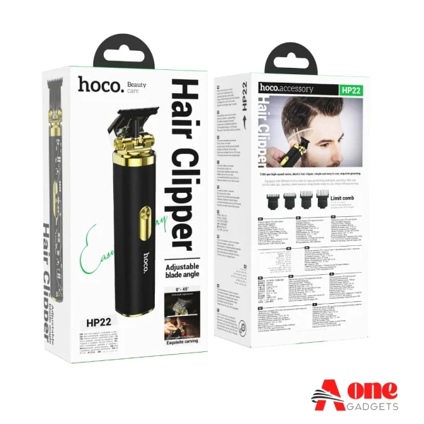 Hoco HP22 Retro Engraving Electric Hair Clipper