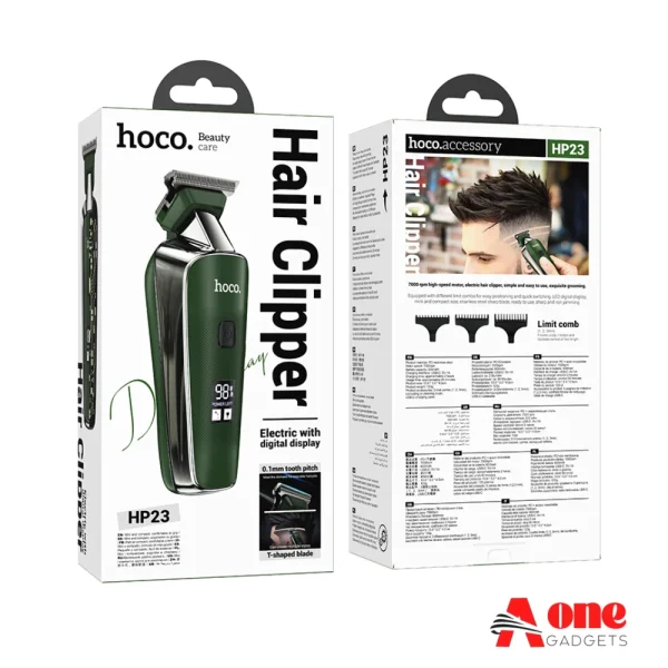 Hoco HP23 Diamond Electric Hair Clipper – Hair Styling key!