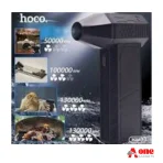 Hoco HX67 Ultra Hight Speed Portable Fan with External Power 3000mAh Battery Ratings