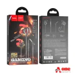 Hoco M105 Sharp 3.5mm Wired Gaming Earphone With Detachable Mic