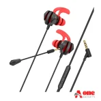 Hoco M105 Sharp 3.5mm Wired Gaming Earphone With Detachable Mic