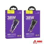 Hoco Z52 38W USB-C Port Car Charger Fast Charger