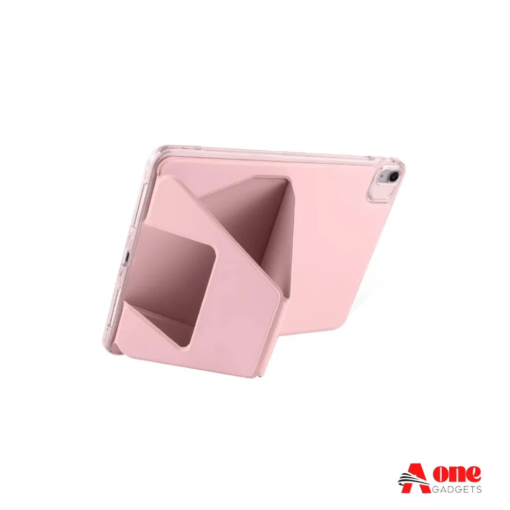 Hyphen Transparent Leather Back Case for iPad