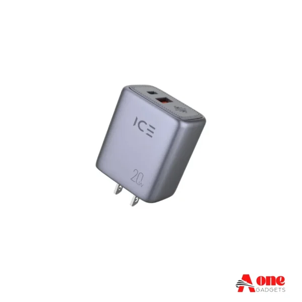 ICE Dual Port Fast Charging Adapter - 20W