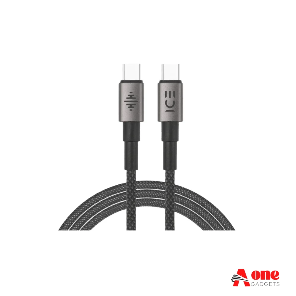 ICE Hyperfast 60W Charging Braided Cable - 1.5M