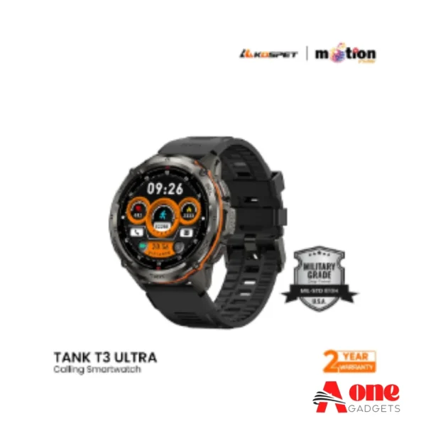 KOSPET TANK T3 Ultra Calling with GPS Smart watch