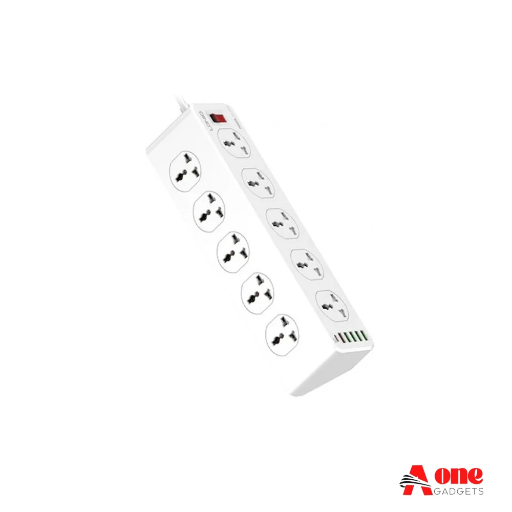 LDNIO SC10610 10 Outlets PD&QC3.0 5 USB-A&1 USB-C Port