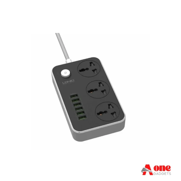 LDNIO SC3604 Defender Series 6/3 USB+Power Multiplug