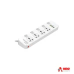 LDNIO SC4408 4 Power Socket + 4 USB Defender Series 2500W