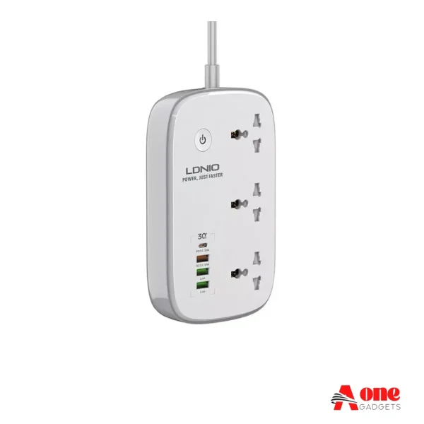 LDNIO SCW3451 Fast Charging Wifi Power Strip Plug