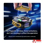 MEMO CX12 Magnetic Cooler Fan – 10W POWER FREEZED INSTANTLY