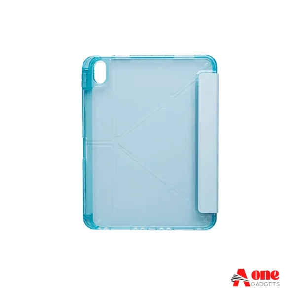 Neon Leather Flip Transparent Case for iPad