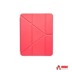 Neon Leather Flip Transparent Case for iPad