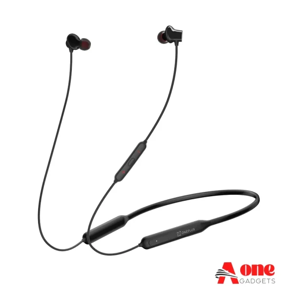 OnePlus Bullets Wireless Z Series Bold Black Bass Edition Neckband Earphone