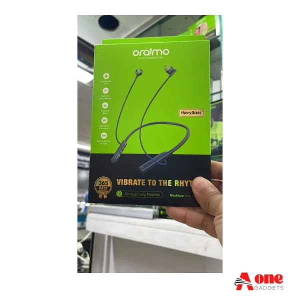 oraimo Necklace Lite Call Vibration Wireless Headphones