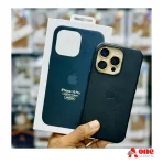 Original Leather MagSafe Animation Premium Case for iPhone