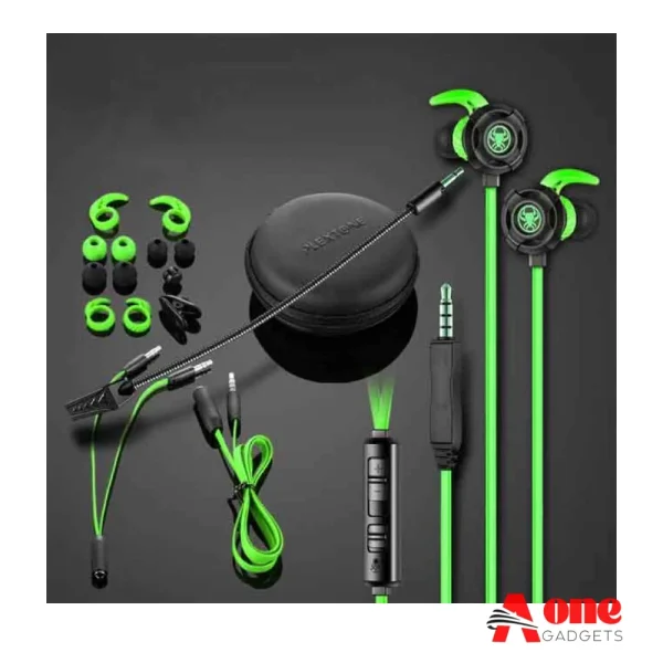 Plextone G30 In-Ear Gaming earphones with Noise Cancelling Mic