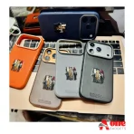 Premium 3Santaa Case Leather Texture Case
